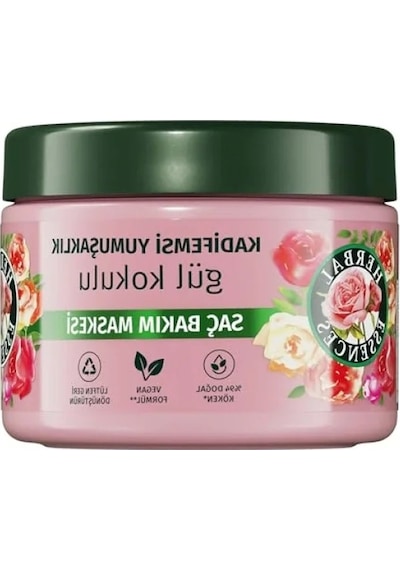 Gül Kokulu Saç Bakım Maskesi - 300ml Kadifemsi Yumuşaklık İçin