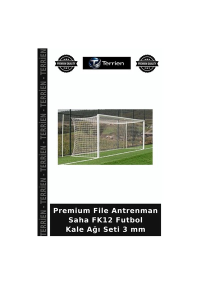 Premium File Antrenman Saha Fk12 Futbol Kale Ağı Seti 3 Mm Belirtilmemiş