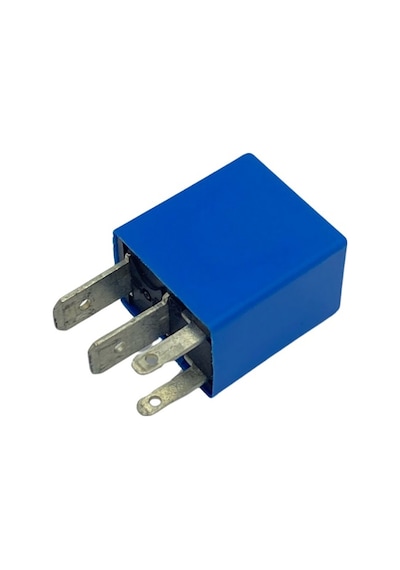 12V Röle 4 Uçlu Mikro Mavi  N11.2659