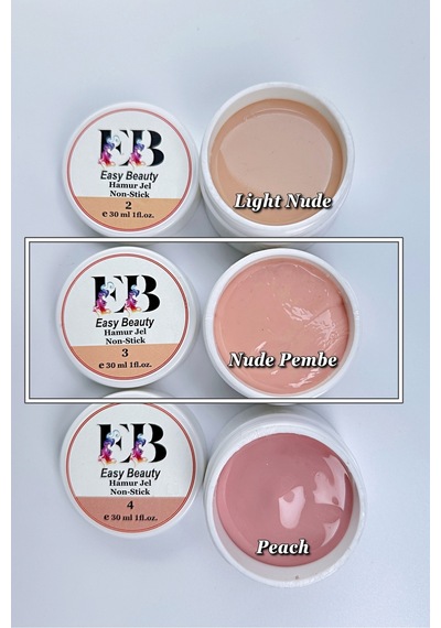 Hamur Jel 3 30ml 3d Nail Art Nude Pink Protez Tırnak Hamur Jel Non-stıck 3 Nude Pembe Hamur Jel 3 30ml 3d Nail Art Nude Pink Protez Tırnak Hamur Jel Non-stıck 3 Nude Pembe