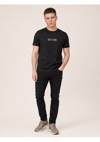 LOFT Regular Fit Erkek Tshirt K.kol Lf2041389 Q1.v1 Siyah