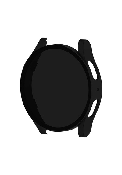 Galaxy Uyumlu Watch 5 44mm Sert Pc Kasa Ve Privacy Hayalet Ekran Koruyucu Mkst Watch Gard 32 - Siyah
