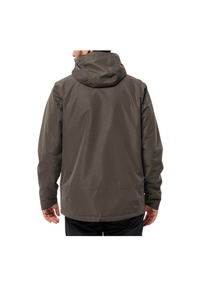 Jack Wolfskin Jack Wolfskın Luntal 3ın1 Jkt M Cold Coffee Erkek Outdoor Ceketi Kahve