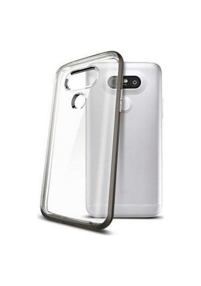 Spigen G5 İle Uyumlu Kılıf Neo Hybrid Crystal Gun Metal Gri