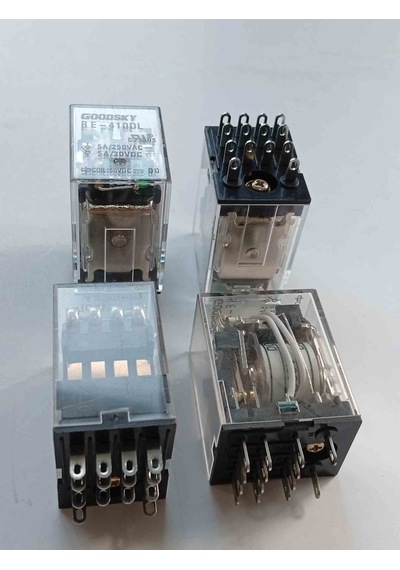 Re-410dl 60vdc 5a 4c Goodsky Güç Röle 2 Adet