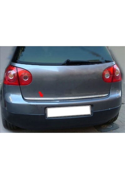 Woc Chrome Vw Golf 5 Krom Bagaj Alt Çıta 2004-2009 Paslanmaz Çeli