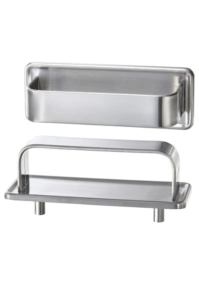 Ikea Sörbyn Kulp, Krom Kaplama, 96 Mm, 2 Adet Gümüş