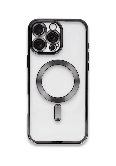 Apple Uyumlu iPhone 16 Pro Max Uyumlu Kılıf Kross Magneticsafe Kapak - Siyah