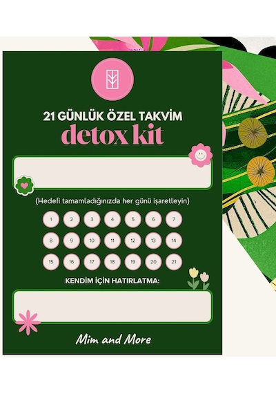 Mim And More 21 Günlük Portakallı  Çayı 63 G