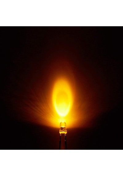 Koodmax-3Mm Led Sarı Led Diyot Arduino Led 10 - 50 - 100 'Er Paket 100 Adet