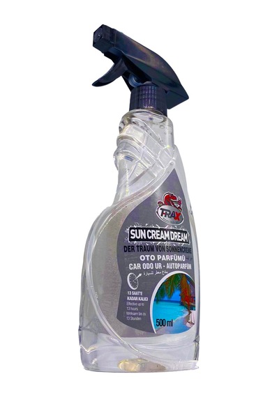 Sun Cream Kokulu Ferah Oto Ev Oda Sprey Parfüm Trax 500 Ml