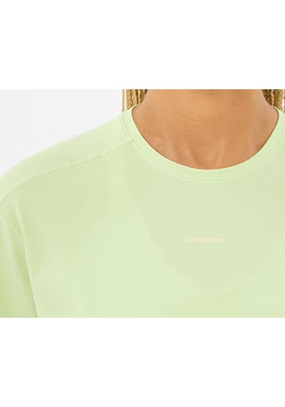 Salomon Tracklıne Ss Tee W Kadın Günlük Tişört Lc2846400 Yeşil