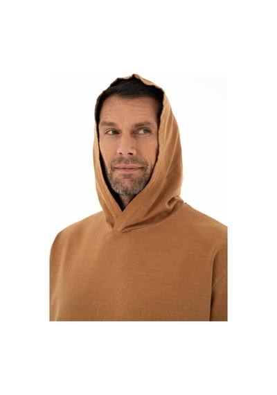 AR-MA Arma Erkek Oversize Kısa Kollu Kanguru Cepli Kapşonlu Sweatshirt 001
