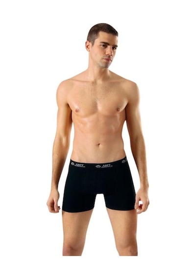Anıt 1115 Erkek Likralı Boxer Esnek Boxer 3'Lü