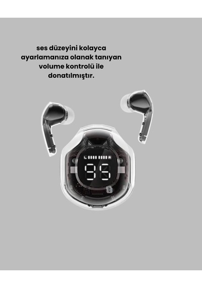 Kablosuz Şarj Destekli Hafif Ve Güçlü Kulaklık 1