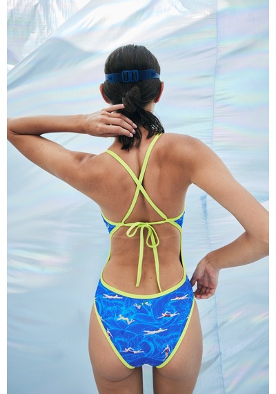Penti Catalina Yüzücü Desenli Spor Mayo Çok Renkli
