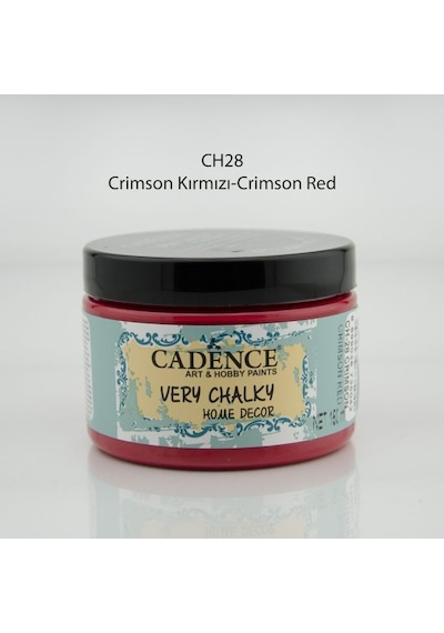 Cadence Very Chalky Home Decor Ch28 Crimson Kırmızı 150Ml