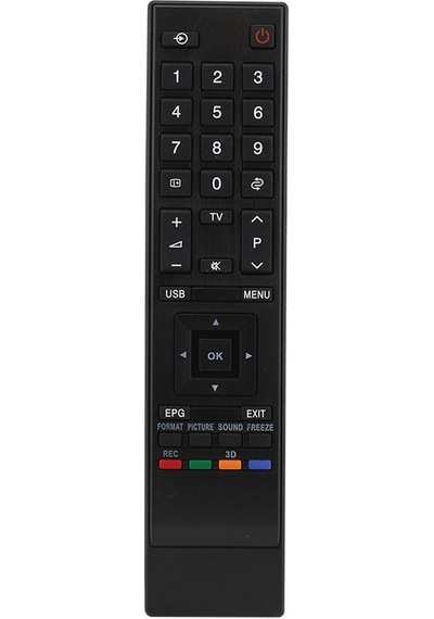 Toshiba Lcd Led Televizyon Kumandas Kare Göbekliı 3Dli