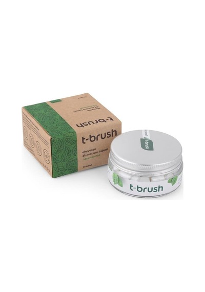 T-Brush Nane Aromalı Florürsüz Diş Macunu 90 Tablet