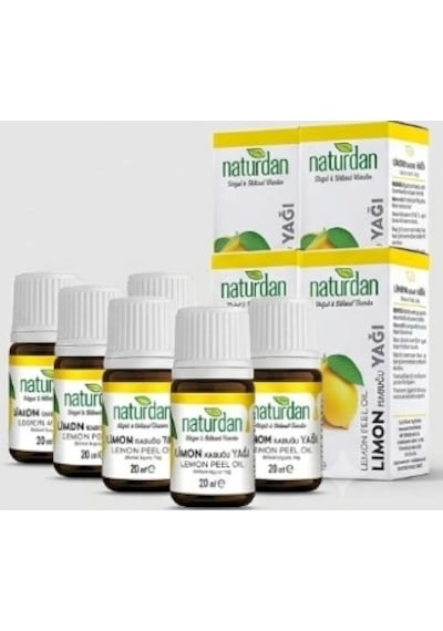 Limon Kabuğu Lemon Peel Oil Yağı 20 Ml 12 Lü Set Diğer