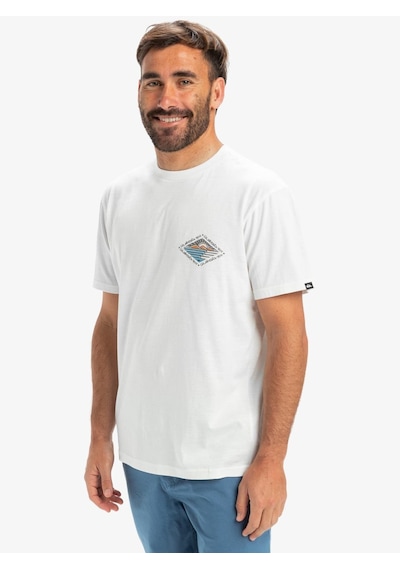 Quiksilver Evo Future Islands Ss Erkek T-shirt-29748 Beyaz
