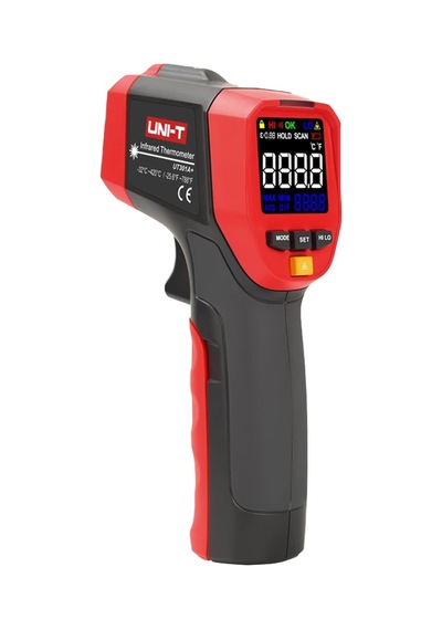 Ut301a+ Kızılötesi Termometre, 12:1, -32 C-420 C/-25,6 F-752 F