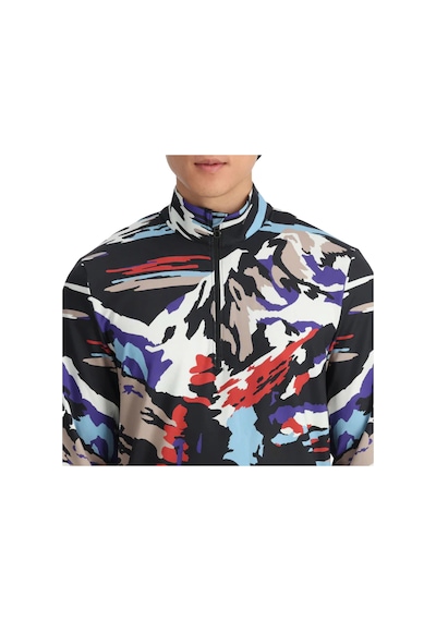 Spyder Spyder Podium 1/2 Zip Erkek Mor İçlik Üst 5338 Mor