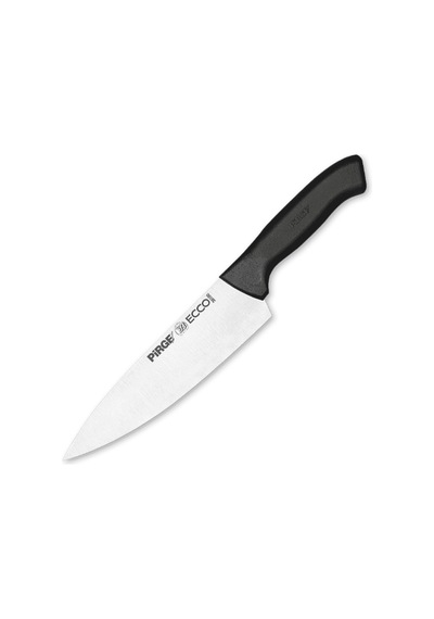 38160 Şef Bıçağı 19 CM -Pirge Marka Siyah