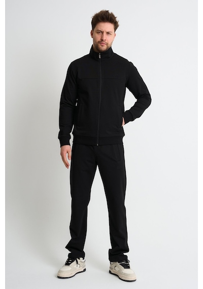 Shooter Sportswear Shooter Premium Rahat Kalıp Mevsimlik Yumuşak Dokulu Erkek Eşofman Takımı Siyah