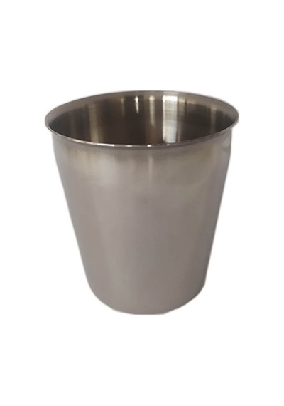 Paslanmaz Çelik Bardak Su Bardağı 8.5X6 7 CM 25 Adet