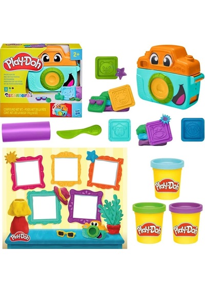 G0502 Play-doh Eğlenceli Fotoğrafçi Başlangıç Seti+3 Yaş