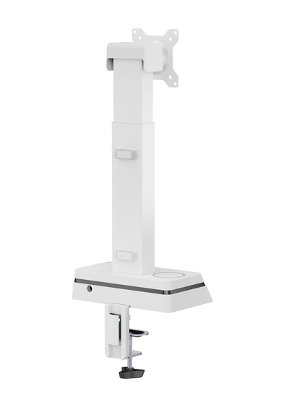 Npo Std8301 Yüz Algılayıcılı Otomatik Ayarlı 17-27" 10kg Kablosuz Şarjlı Vesa Tek Monitör Tutucu