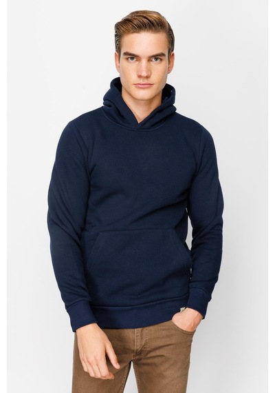 Igs İgs Standart Kapüşonlu Erkek Sweatshirt Lacivert