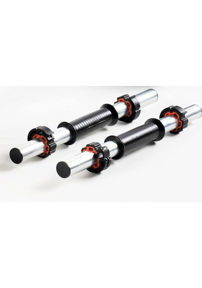 Spor 2 Adet 40 Cm Krom Dambıl Barı+ 4 Adet Özel Sıkıştırma Aparatı