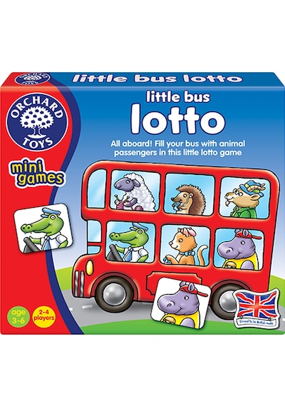Orchard Little Bus Lotto (Renkli Otobüsler)