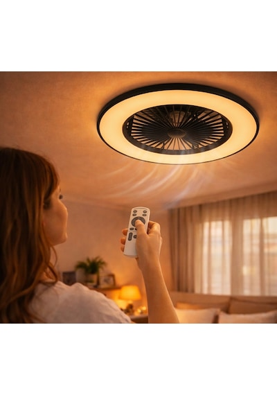 Cata Ct 3011 Yıldız 50w Ledli Tavan Vantilatörü Kumandalı 1 Adet