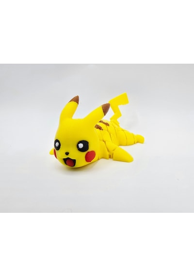 Hareketli Eklemli Pikachu Figür - Eğlenceli Ve Dekoratif Oyuncak 2li Set