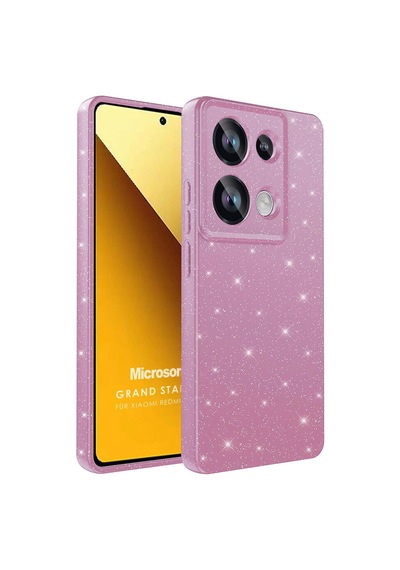 Microsonic Xiaomi Poco M6 Pro 4g Kılıf Grand Stardust Pembe -