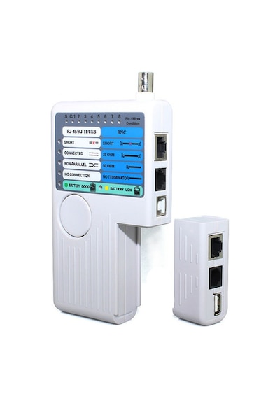 Profesyonel Network Kablo Test Cihazı- 4 İn 1 - Rj11 Rj45 Bnc Usb Profesyonel Network Kablo Test Cihazı- 4 İn 1 - Rj11 Rj45 Bnc Usb