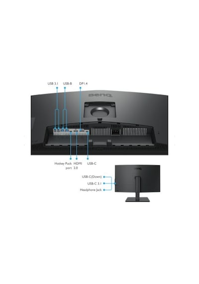 Benq Pd2705u 27 Ips 4k Uhd Usb-C Srgb Rec.709 Hdr10 Pıp Pbp Dualv