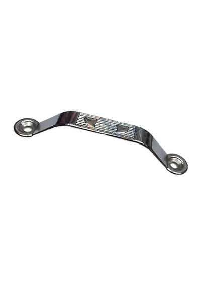 Jenerik Dekoratif Zamak Kulp Dıştan - 64mm, Nikel, 1 Adet Diğer