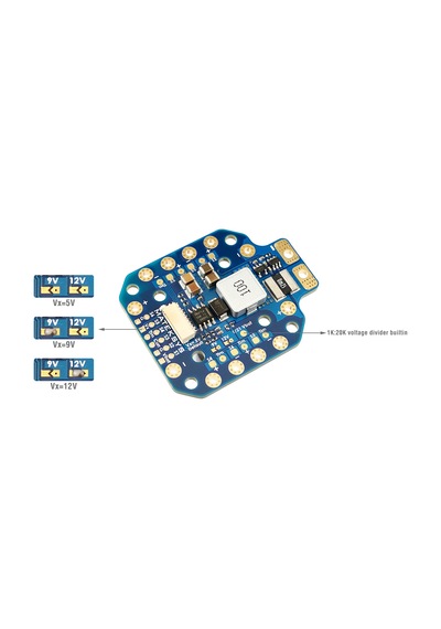 Matek Pdb-hex 12s W/ 264a Bec 5a Drone Güç Dağıtım Kartı