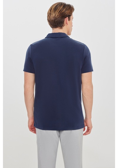 AC&Co / Altınyıldız Classics Erkek Lacı Yumuşak Dokulu Slim Fit Dar Kesim Polo Yaka Tişört Lacı AC&Co / Altınyıldız Classics Erkek Lacı Yumuşak Dokulu Slim Fit Dar Kesim Polo Yaka Tişört Lacı