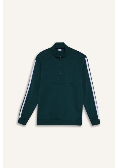 Defacto Standart Fit Sweatshirt G8676ax25wngn536 Yeşil-gn536