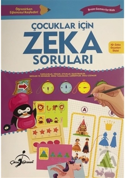 Çocuklar için Zeka Soruları 4 Kitap Takım /Kolektif