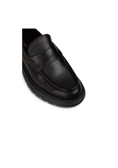 Deery Erkek Hakiki Deri Siyah Loafer Ayakkabı - 02006msyhe01 Siyah