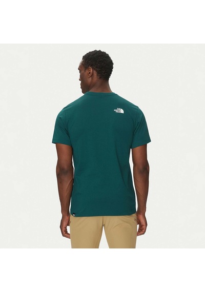 The North Face Simple Dome Erkek Yeşil Tişört Nf0a87ng6gı1 Yeşil