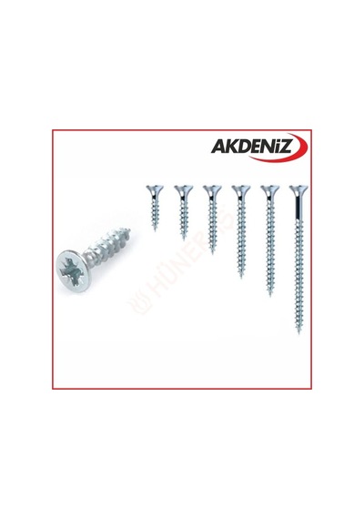 Akdeniz Sunta Vidası 5X60 Sunta Vıdası (200Lük)