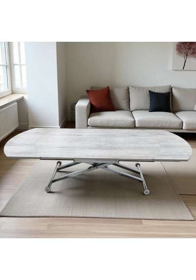 Oval Yan Baştan Açılır Akıllı Masa Üst Tabla Mdf Yüksekliği Ayarlanabilir Pratik Krom Kaplama Lizbon Oval Yan Baştan Açılır Akıllı Masa Üst Tabla Mdf Yüksekliği Ayarlanabilir Pratik Krom Kaplama Lizbon