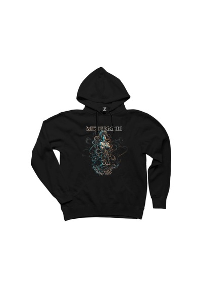 Meshuggah The Violent Sleep Of Reason Siyah Kapşonlu Sweatshirt Siyah